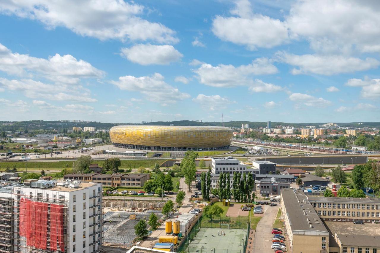 Sea View Letnica Tower & Sea View By Downtown Apartments Gdańsk Kültér fotó