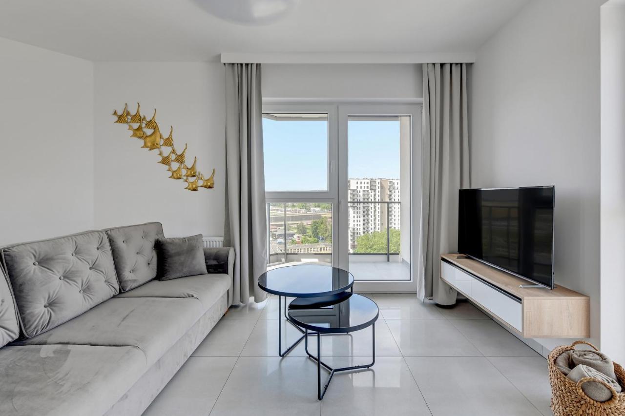 Sea View Letnica Tower & Sea View By Downtown Apartments Gdańsk Kültér fotó
